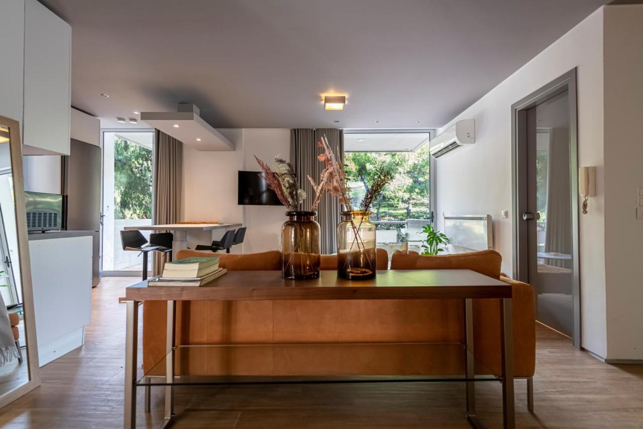 アテネPhaedrus Living: Luxury Flat Vouliagmeniアパートメント エクステリア 写真